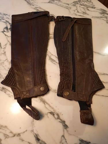 Horse riding half - , brown