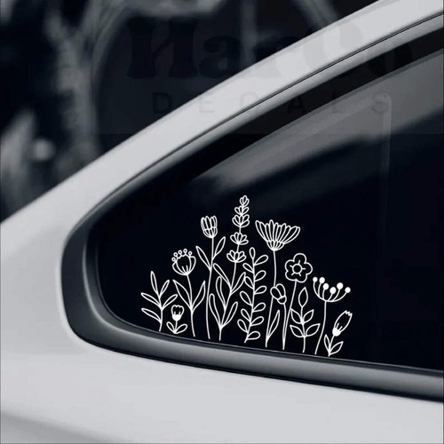 Wildflower decal die cut - |,