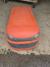 Husqvarna ride lawn mower - on,