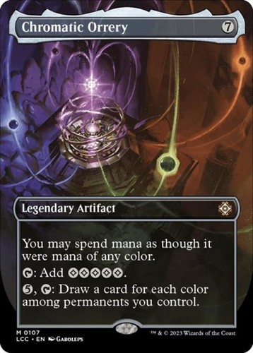 Mtg english chromatic orrery - mtg,