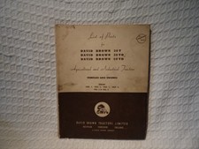 Vintage David Brown 30T 30TD 50TD Tractor Parts Catalogue List Book