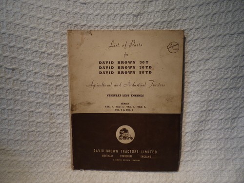 Vintage david brown 30t 30td - david,