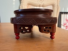 ANTIQUE CARVED CHINESE WOOD