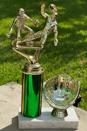 Baseball trophy w game - ,