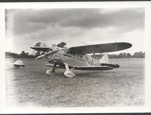Period aviation photograph of - ,
