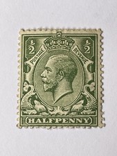 George halfpenny stamp used - george,