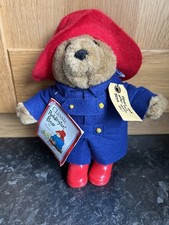 Eden Paddington Bear 2001  Plush 7 Inch Classic with original tags, Good cond