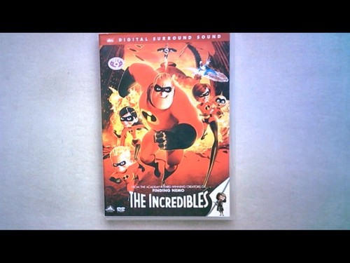 The incredibles dvd - incredibles,