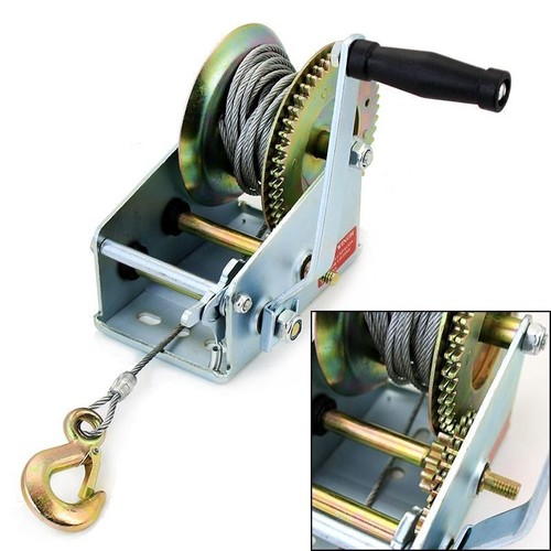 Hand winch boat caravan car - hand,