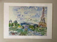 RAOUL DUFY,'PARIS, EIFFEL
