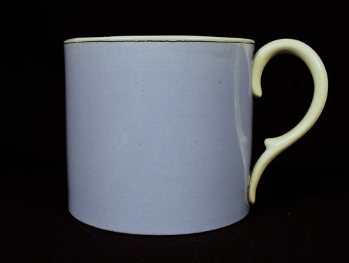 Rare 1800s blue glaze - blue,