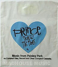 PRINCE Carrier Bag Sign O' The Times UK Special Edn. 1988 Orig. PROMO ONLY Rare 