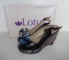LOTUS Ladies Leather Black