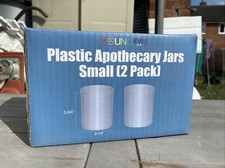 Plastic Apothecary Jars Small