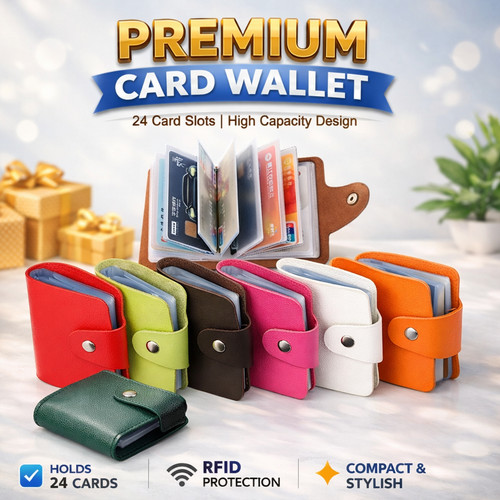 Card holder wallet - 24,
