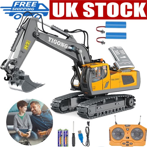 Excavator toys remote control - remote,