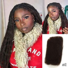 Afro Kinky Bulk Human Hair for
