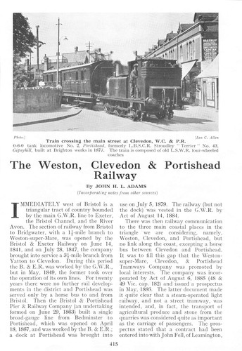 The weston clevedon - the, &