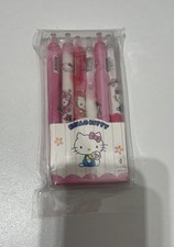 Brand New Hello Kitty Set Of 6 Pens, Gift Stationary Set