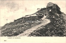 Summit of Snowdon Wales