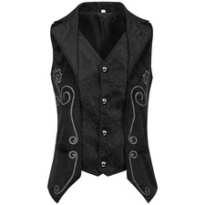 Waistcoat brocade gothic - waistcoat,