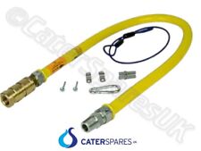 DORMONT HEAVY DUTY COMMERCIAL CATERHOSE YELLOW CATERING GAS CATER HOSE 1m 1/2"
