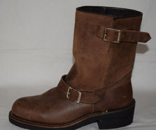 Dayton Brown Leather Engineer Boots UK4 CA4 US6 EU37 AU4 Made in Canada