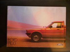 1982 Ford P100 Pick-Up Brochure Pub.No. FB893