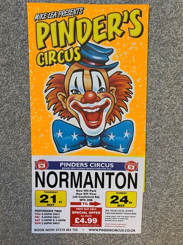 Pinder circus poster 2015 - circus,