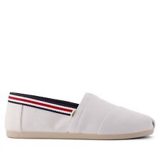 Men's Shoes Toms Alpargata Classic Slip on Canvas in Grey