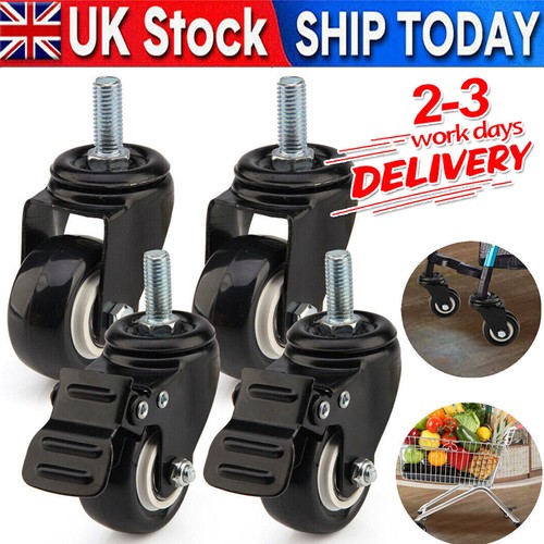 40mm threaded castor - uk, m8