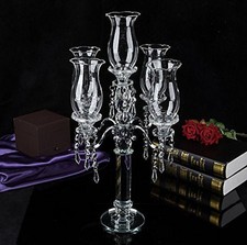 Crystal Glass Candelabra