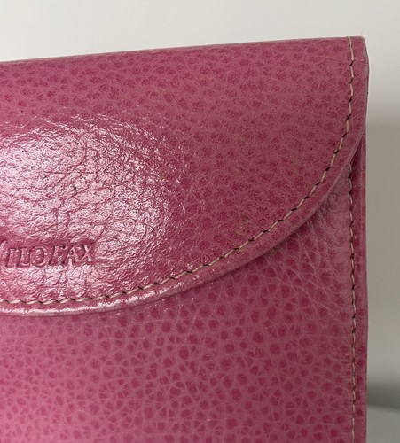 Filofax pink pebbles - , leather