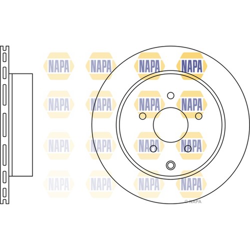 Brake discs vented - 2x,