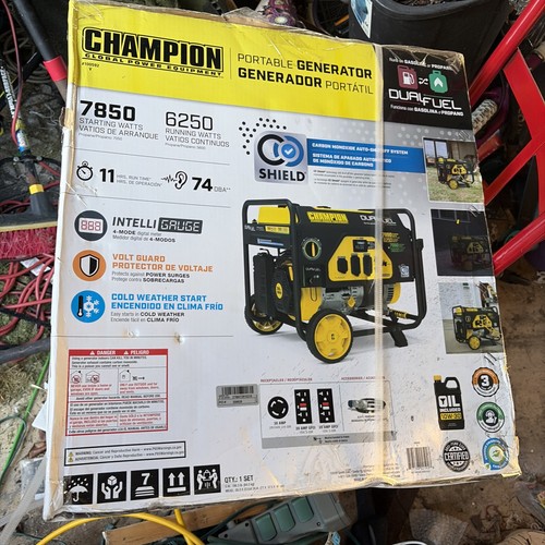 7850 6250 watt - dual, fuel