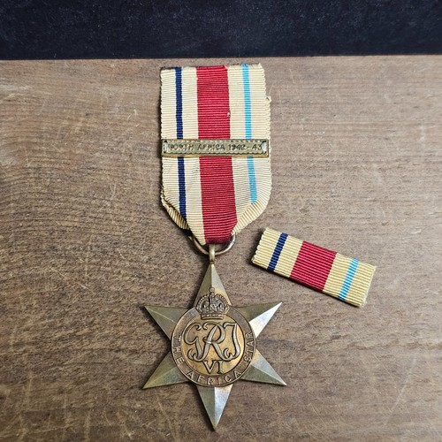 Ww2 africa star with - africa,
