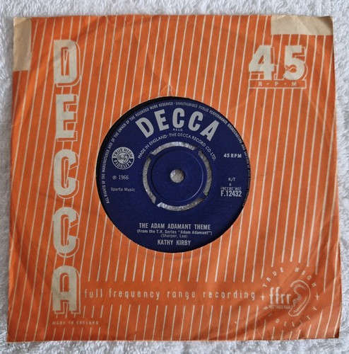 Kathy kirby the adam adamant - kirby, 'the