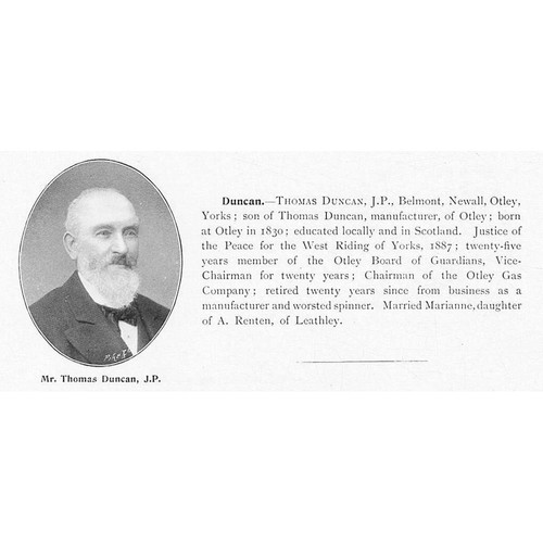 Thomas duncan newall otley - thomas, of