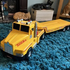 Tonka Tractor Unit, Low Loader Trailer lights & noise