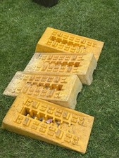 Heavy Duty Plastic Vehicle Mobility Kerb Ramps Used - Price Is for One Pair