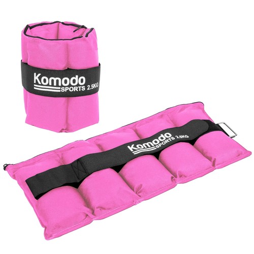 Pink adjustable ankle weights - ankle,