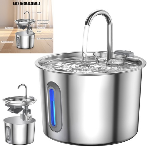 Pet water fountain 2l - fountain, 2.2l