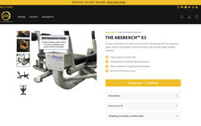 Bench X3 Abdominal Exercise Machine – Used (VGC) – Core/Gym Equipment