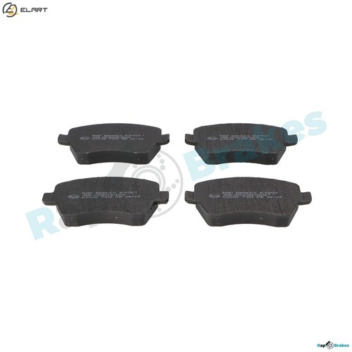 Brake pad set disc - set,