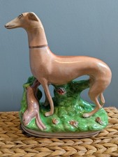 Victorian Staffordshire Hares