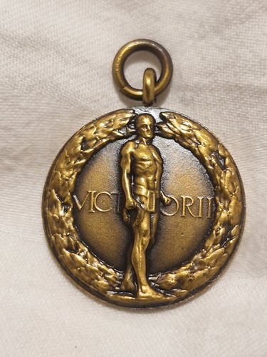Vintage school sports - school, medal