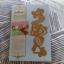 Spellbinders Christmas Holiday Die Set S4-545 Gingerbread Strip
