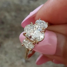 4.00 Carat Oval Cut IGI