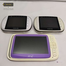 JOB LOT 3 BABY MONITOR DISPLAY MOTOROLA MBP36S BT 6000 SPARE & REPAIR