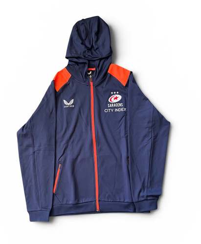 Men saracens rugby hoodie - men's,